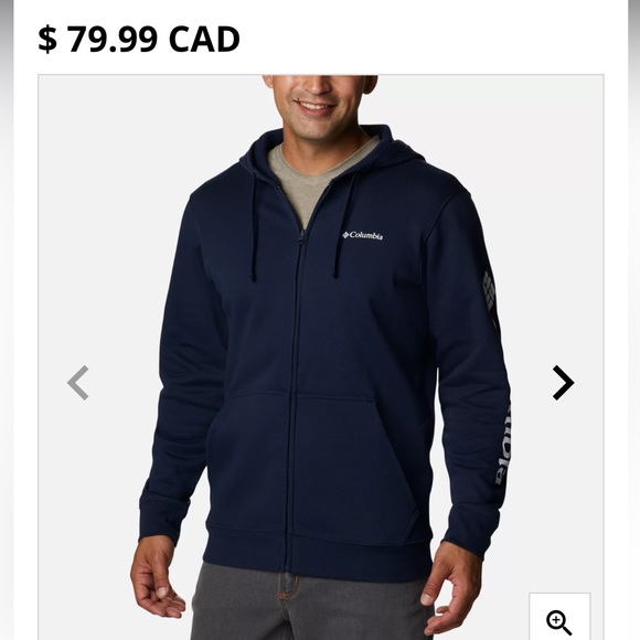 Men’s trek zip up from Columbia - Picture 7 of 7